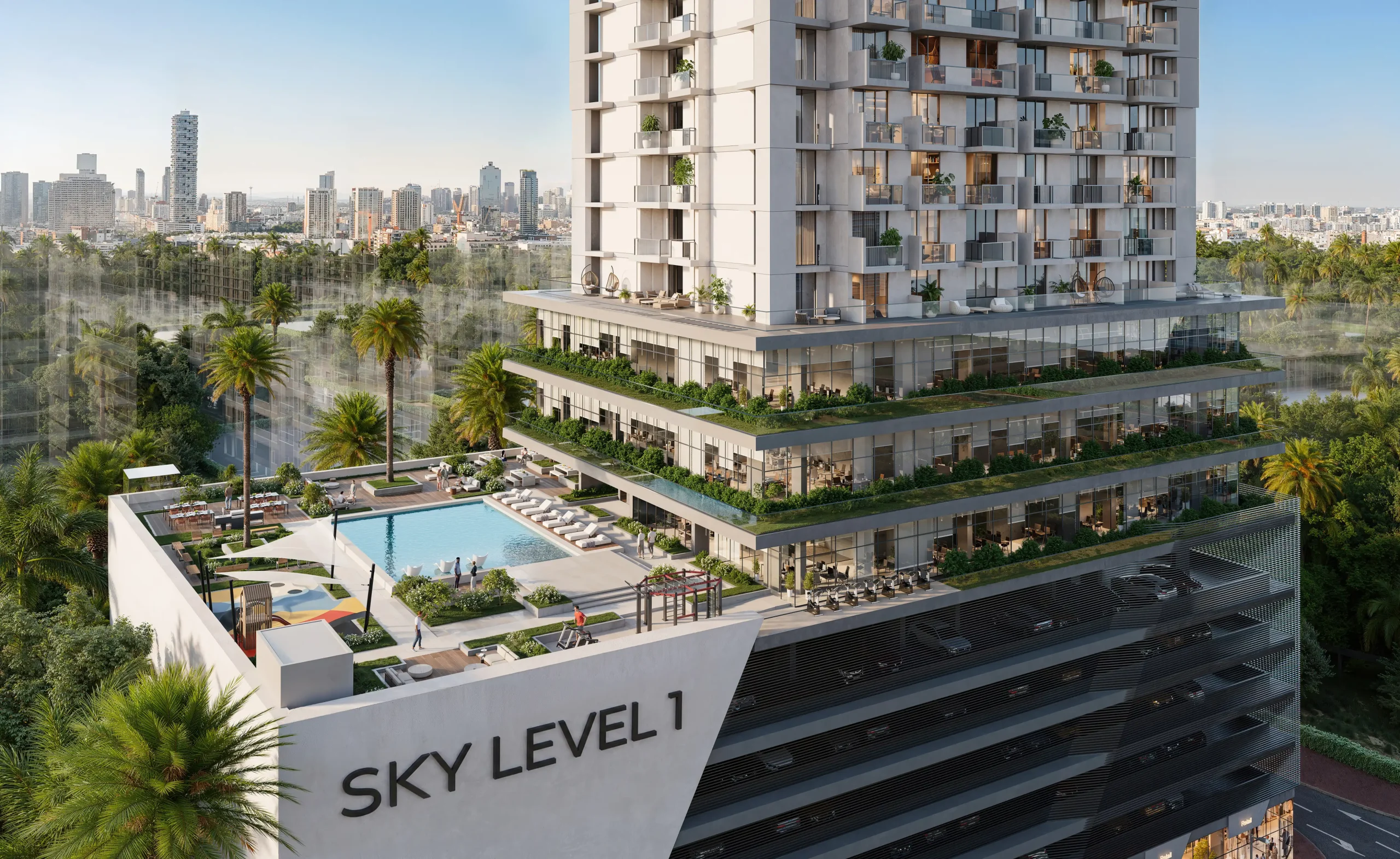 SKY LEVEL 1 by Object 1 — architectural and lifestyle rendering 1